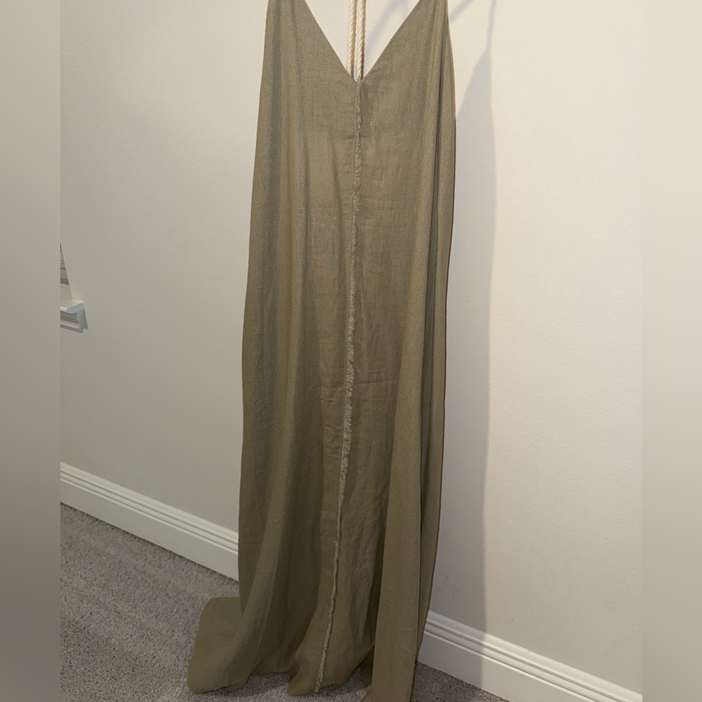 NWT linen Zara Maxi dress